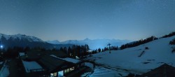 Archived image Webcam Grächen: Hannigalp north 01:00