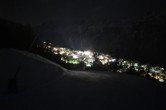 Archived image Webcam Grächen village 23:00