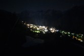 Archived image Webcam Grächen village 01:00