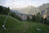 Archived image Webcam Grächen village 05:00