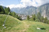 Archived image Webcam Grächen village 11:00