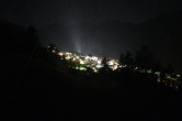 Archiv Foto Webcam Dorf Grächen - Talabfahrt 01:00