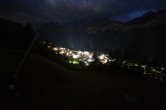 Archived image Webcam Grächen village 23:00