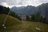 Archived image Webcam Grächen village 07:00