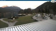 Archived image Webcam Lake Achensee - Camping 19:00