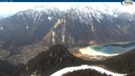 Archiv Foto Webcam Rofan - Panoramablick auf Achensee und Maurach 07:00