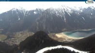 Archiv Foto Webcam Rofan - Panoramablick auf Achensee und Maurach 09:00