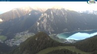 Archiv Foto Webcam Rofan - Panoramablick auf Achensee und Maurach 05:00