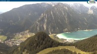 Archiv Foto Webcam Rofan - Panoramablick auf Achensee und Maurach 11:00