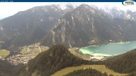 Archiv Foto Webcam Rofan - Panoramablick auf Achensee und Maurach 11:00