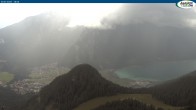 Archiv Foto Webcam Rofan - Panoramablick auf Achensee und Maurach 17:00