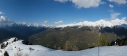 Archiv Foto Webcam Grächen: Ausblick Furggen 17:00