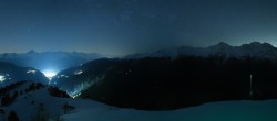 Archiv Foto Webcam Grächen: Ausblick Furggen 23:00