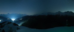 Archived image Webcam Grächen ski resort: Furggen 01:00