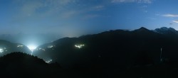 Archiv Foto Webcam Grächen: Ausblick Furggen 23:00