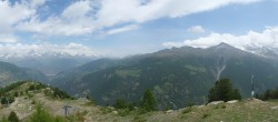Archiv Foto Webcam Grächen: Ausblick Furggen 11:00