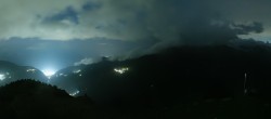 Archiv Foto Webcam Grächen: Ausblick Furggen 23:00