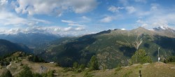 Archiv Foto Webcam Grächen: Ausblick Furggen 17:00