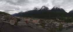 Archived image Webcam Panoramic View Scuol 13:00