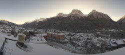 Archiv Foto Webcam Scuol: Panoramablick Ort 07:00