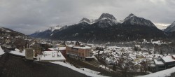 Archived image Webcam Panoramic View Scuol 13:00