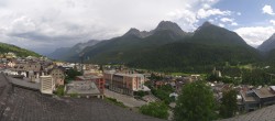 Archived image Webcam Panoramic View Scuol 13:00