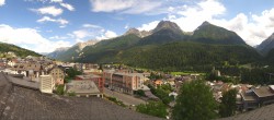 Archived image Webcam Panoramic View Scuol 13:00