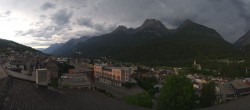 Archived image Webcam Panoramic View Scuol 17:00