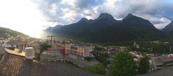 Archiv Foto Webcam Scuol: Panoramablick Ort 05:00