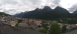 Archiv Foto Webcam Scuol: Panoramablick Ort 13:00