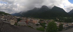 Archiv Foto Webcam Scuol: Panoramablick Ort 17:00