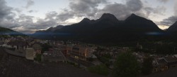 Archiv Foto Webcam Scuol: Panoramablick Ort 21:00