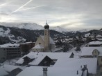 Archiv Foto Webcam Disentis Kirche 07:00