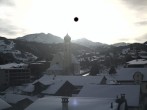 Archived image Webcam church of Disentis 13:00