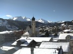 Archiv Foto Webcam Disentis Kirche 09:00