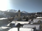 Archiv Foto Webcam Disentis Kirche 11:00