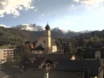 Archiv Foto Webcam Disentis Kirche 17:00