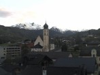 Archived image Webcam church of Disentis 19:00