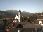 Archiv Foto Webcam Disentis Kirche 05:00