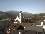 Archiv Foto Webcam Disentis Kirche 06:00