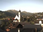 Archived image Webcam church of Disentis 05:00