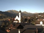 Archiv Foto Webcam Disentis Kirche 05:00