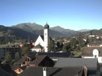 Archiv Foto Webcam Disentis Kirche 06:00