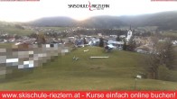 Archived image Webcam Kid's Park Ski School Riezlern 19:00