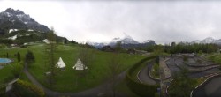 Archived image Webcam Swiss Holiday Park Stoos 09:00