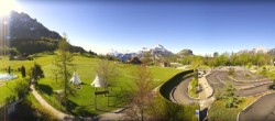 Archived image Webcam Swiss Holiday Park Stoos 09:00