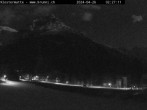 Archived image Webcam Base station of the Brunni cable car 01:00