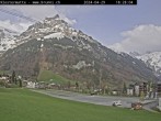 Archived image Webcam Base station of the Brunni cable car 17:00