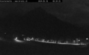 Archived image Webcam Base station of the Brunni cable car 23:00