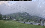 Archived image Webcam Base station of the Brunni cable car 19:00